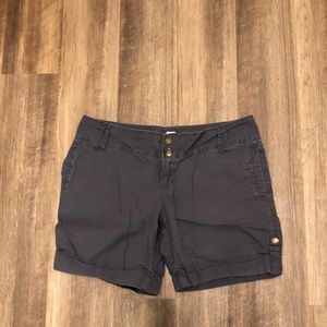 Dark grey cotton shorts * 11 * super comfy!